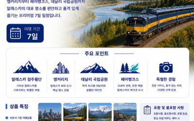 프리미엄 알래스카 정주횡단 7일