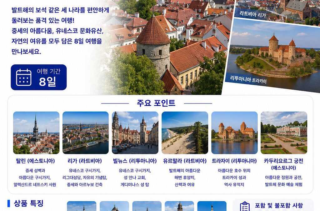 발트 3국 8일