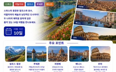 스위스 이탈리아 10일