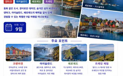 덴마크 아이슬란드 페로제도 9일